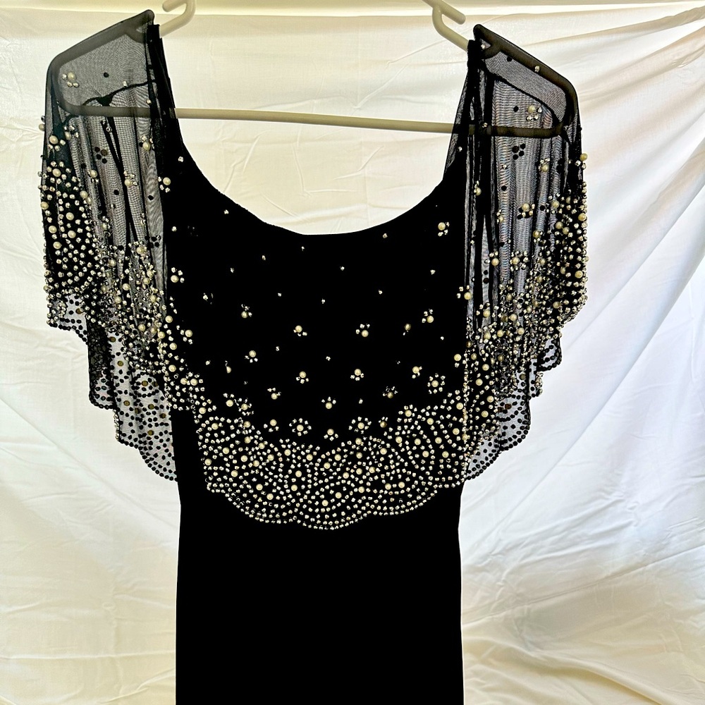 LBD - black cocktail dress, size L